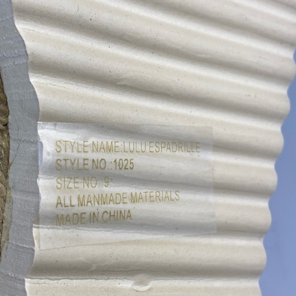 Electric Karma Lulu Espadrille Camel Style 1025 Various‎ Sizes - Picture 12 of 15